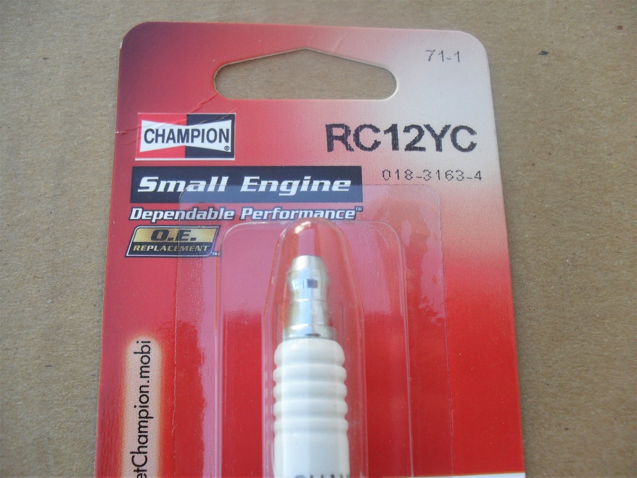 Champion Spark Plug 71 1 Rc12yc