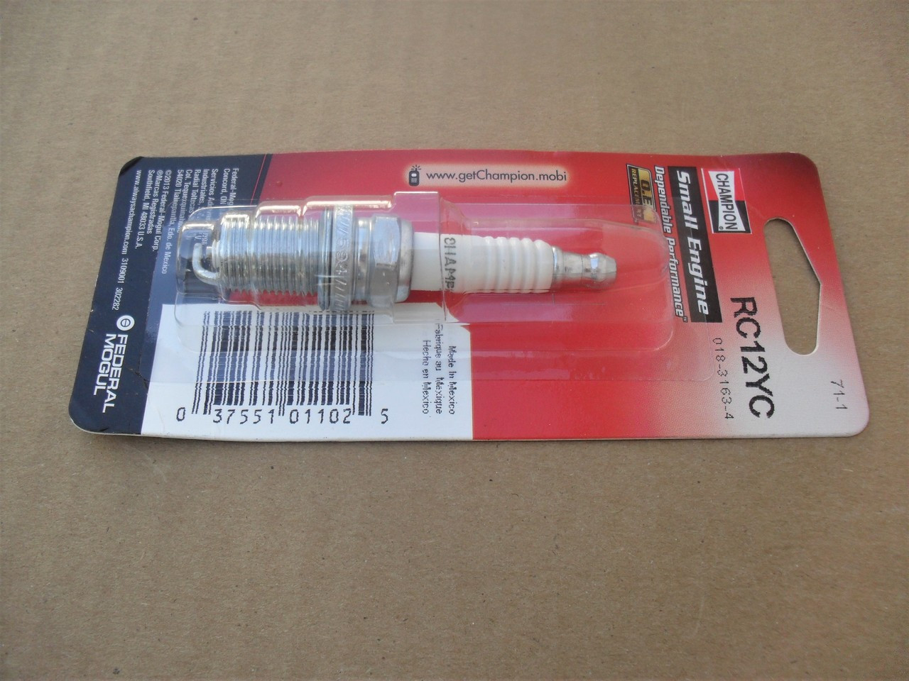 Spark Plug for Gravely 21525900, 21536800, 21541700 Champion