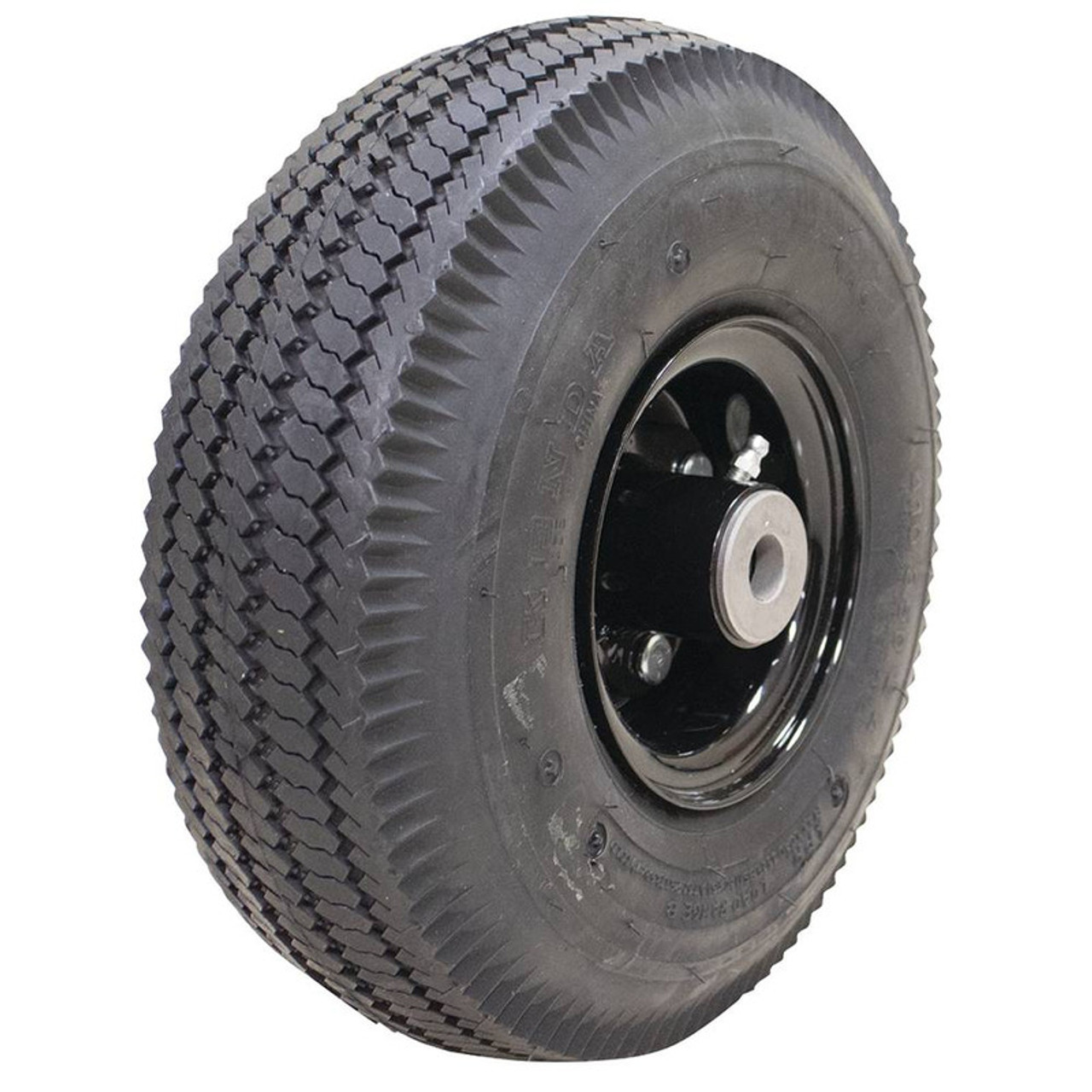 Flat Free Wheel Tire Rim Assembly 4.10x3.50-4 175-590