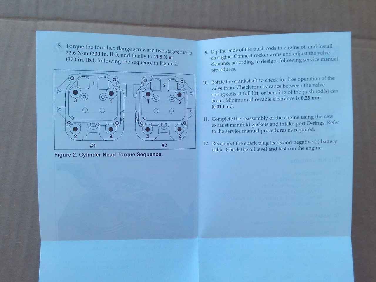 Head Gasket Kit for Kohler SV710, SV715, 3284101S, 3284102S, 32 841 01