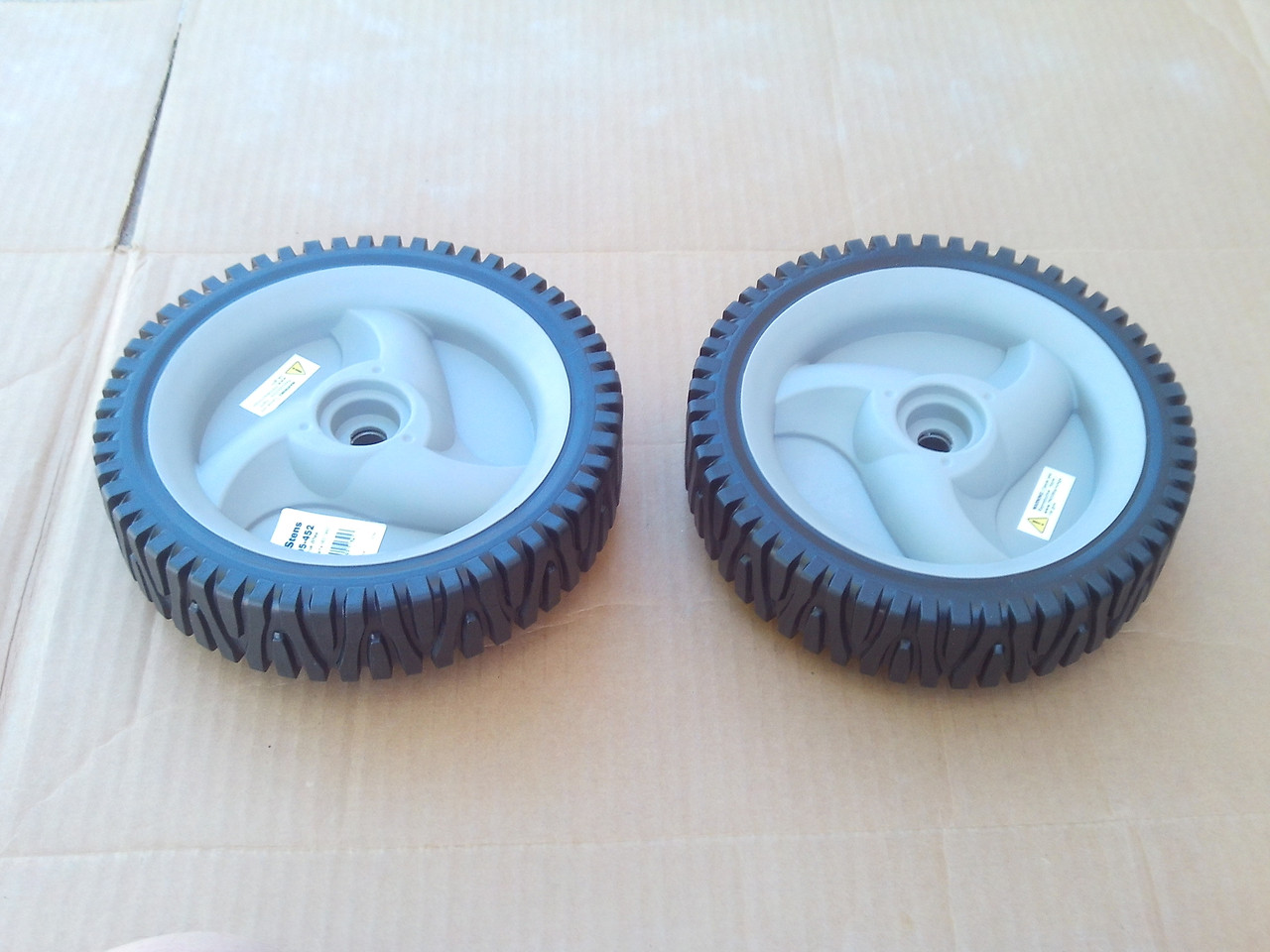 Drive Wheels for Craftsman 583719501 Wheel Set of 2 Self Propelled, Height 8" Width 1-3/4" Bore Size 1/2" Teeth on gear 53