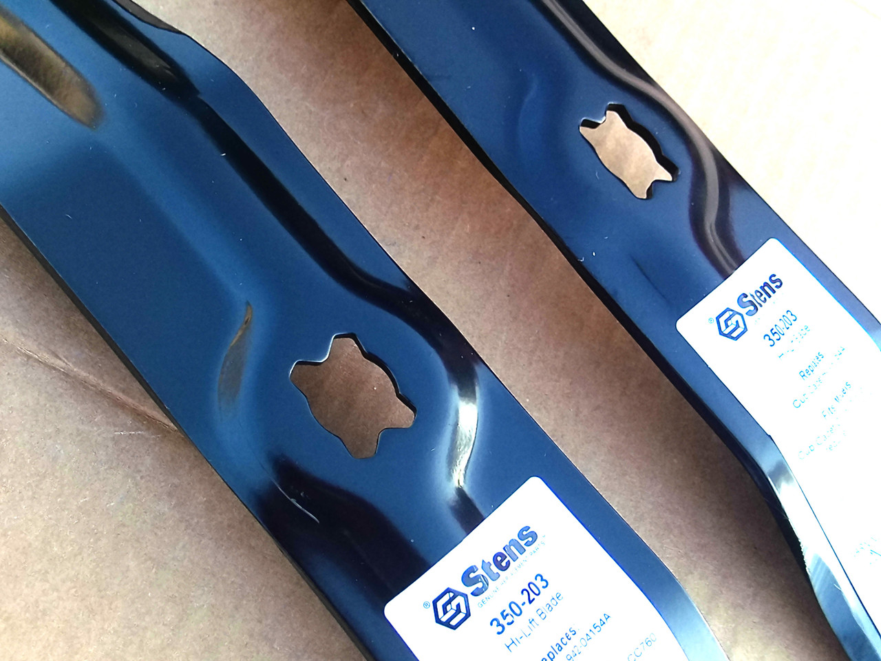 Blades for MTD 33" Cut 742-04154 742-04154A 942-04154 942-04154A Hi Lift Blade Set of 2 Craftsman