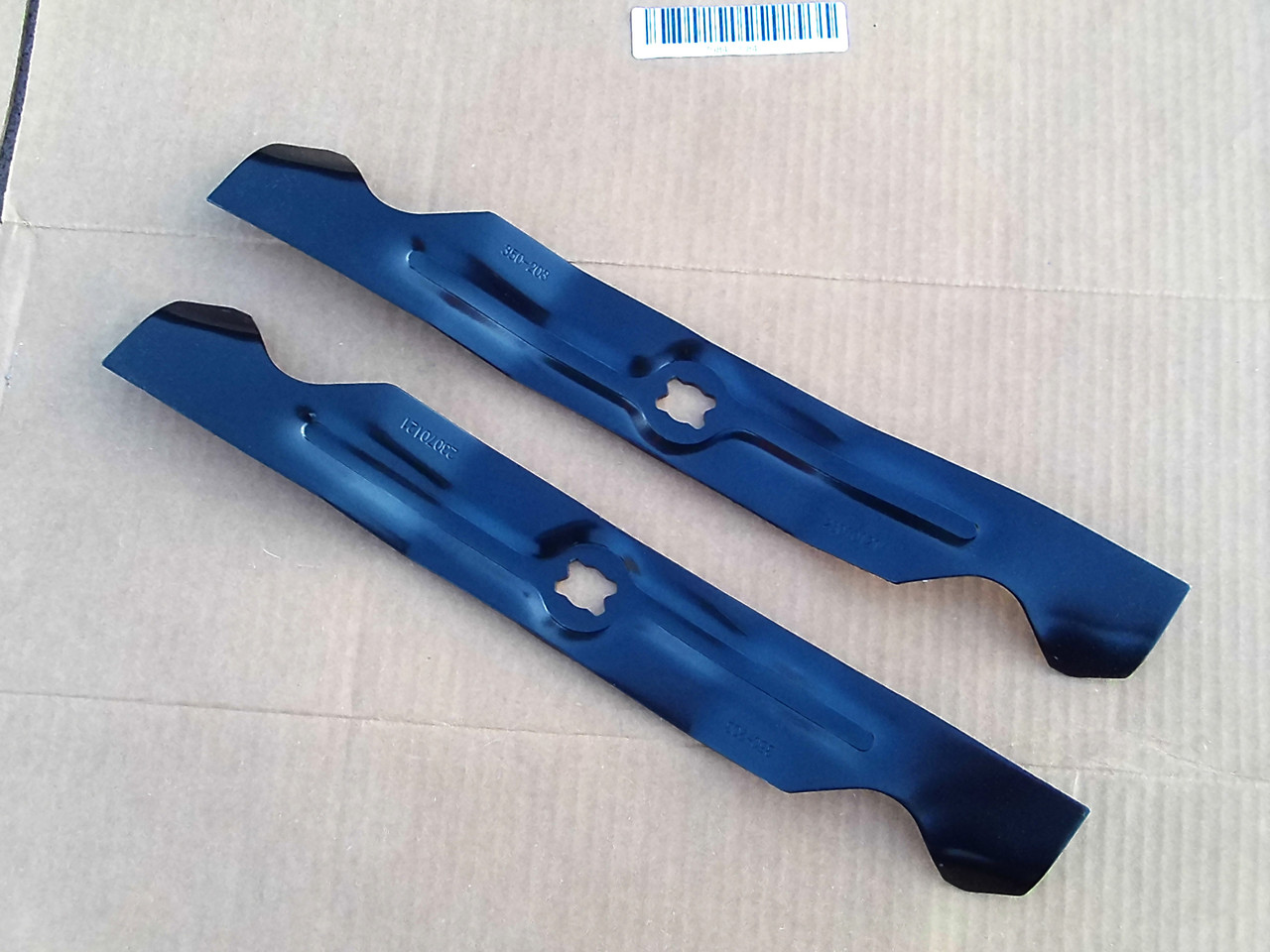 Blades for MTD 33" Cut 742-04154 742-04154A 942-04154 942-04154A Hi Lift Blade Set of 2 Craftsman