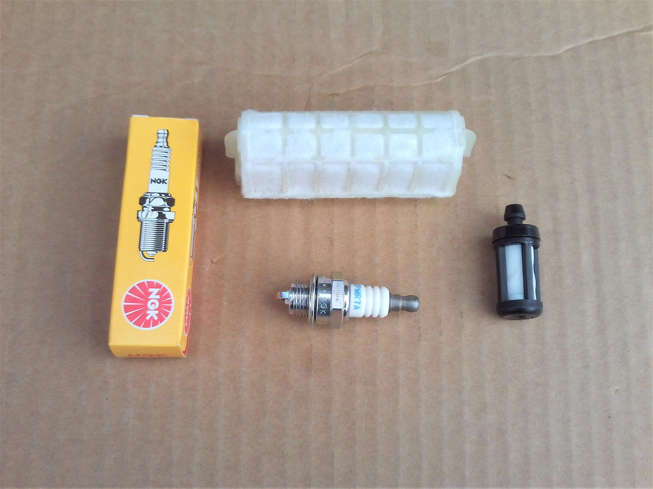 Air Filter, Spark Plug, Fuel Filter for Stihl MS210, MS230, MS250, 11230071800, 1123 007 1800 Maintenance Tune Up Kit