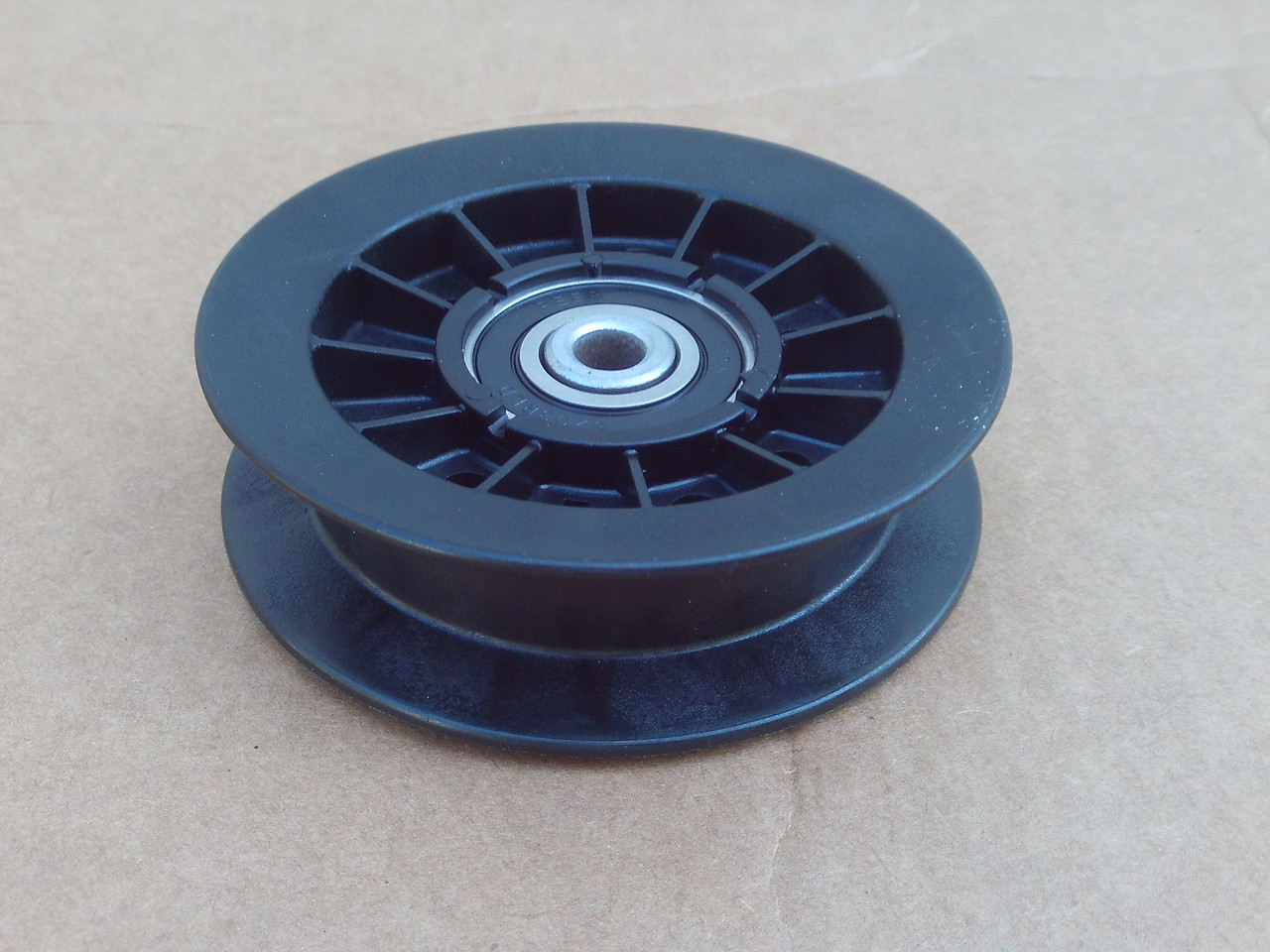 Flat Idler Pulley for White Outdoor 1756151 ID: 3/8" OD: 4" Height: 1-1/8"