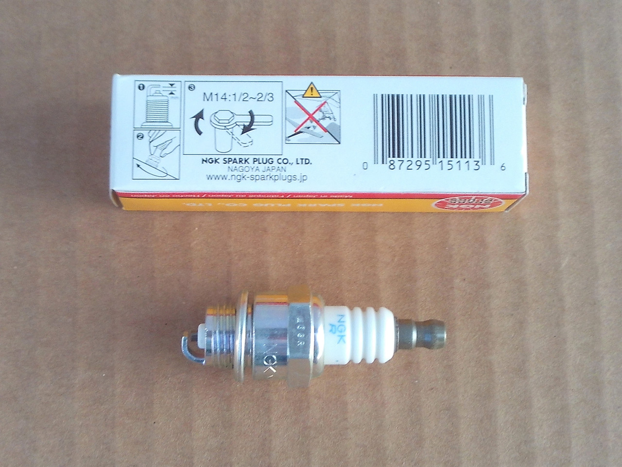 Spark Plug for Kawasaki KHS1100B, NGK BPMR4A