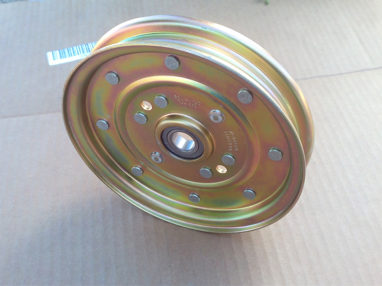 Deck Idler Pulley for Husqvarna 1267685 539102610 126-7685 OD: 6-3/4" ID: 11/16" Height: 1-1/8"