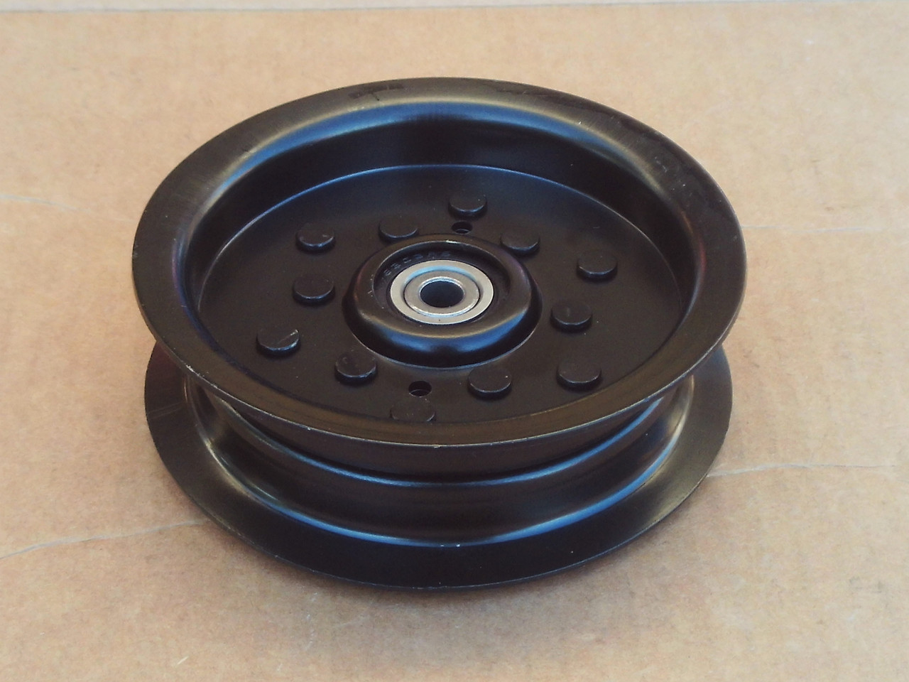 Idler Pulley for Poulan Pro 541ZX 54" 196106, 197379, 532196106 Height: 2" ID: 3/8" OD: 5-3/8"