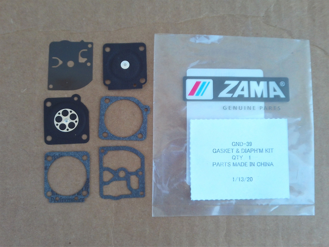 Carburetor Rebuild Kit for Zama GND39 GND33 GND-33 GND-39 C1Q-E5 C1Q-EL11 C1Q-EL11A C1Q-EL11B C1Q-EL12 C1Q-EL13 C1Q-EL14 C1Q-EL14A C1Q-EL19 C1Q-EL19A C1Q-EL19B C1Q-EL19C C1Q-EL24 C1Q-EL24A C1Q-EL25 C1Q-EL25A C1Q-EL26 C1Q-EL26A C1Q-EL30