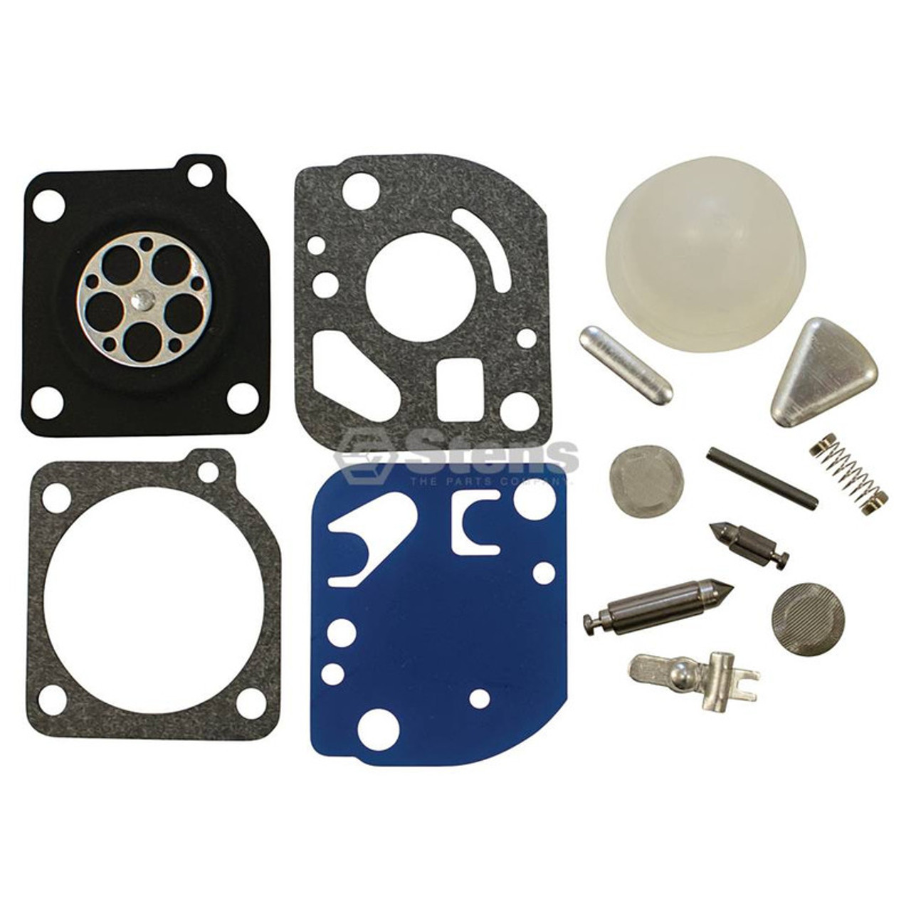 Carburetor Rebuild Kit for Zama RB47, Z000001K004A, Z000-001-K004-A, RB-47 Includes Primer Bulb