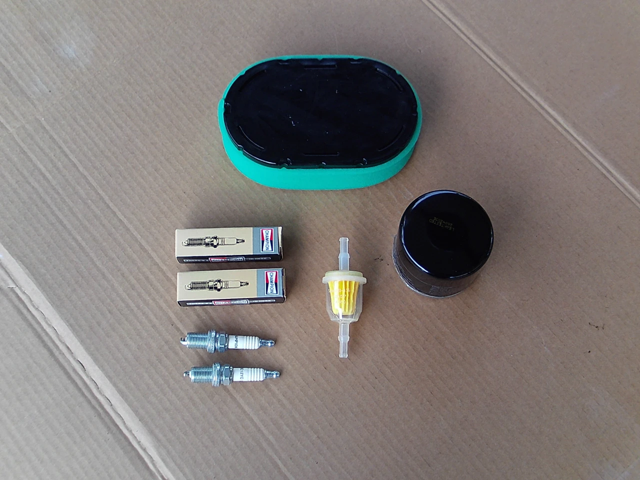 Tune Up Kit for Kohler KT715 to KT745 3278902S 32 789 02-S Air Filter Pre Cleaner Fuel Filter Oil Filter Spark Plugs Fuel Filter