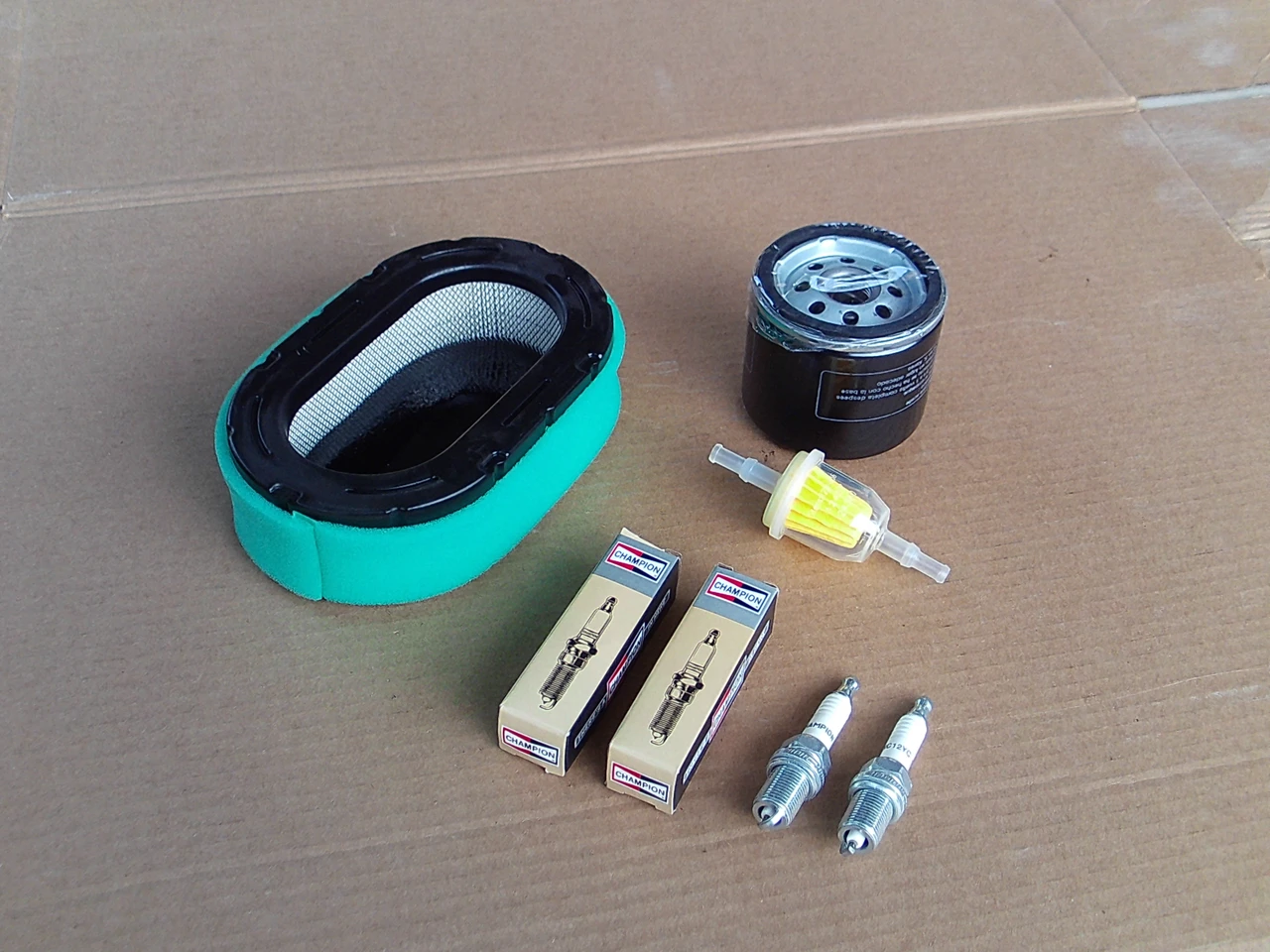 Tune Up Kit for Kohler KT715 to KT745 3278902S 32 789 02-S Air Filter Pre Cleaner Fuel Filter Oil Filter Spark Plugs Fuel Filter