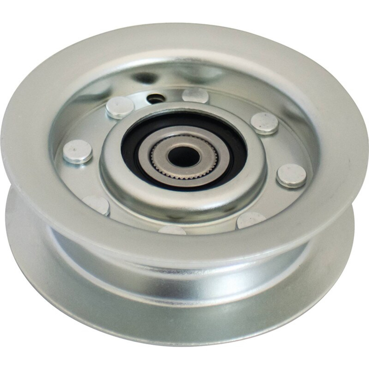 Idler Pulley for John Deere X300 X300R X304 X305R X310 X320 X324 X330 X340 X350 X350R X354 X360 X370 X380 X384 X390 X394 X500 X520 X530 X540 X570 X580 X584 X590 AM146880 ID: 1/4" OD: 3-5/8"