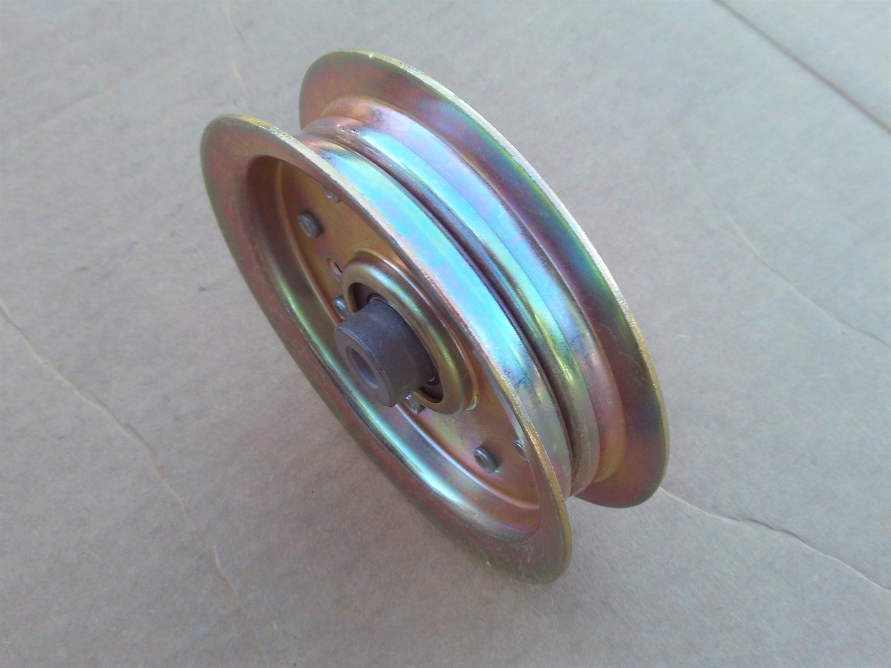 Idler Pulley for Scag 482299 Height: 1-1/8" ID: 3/8" OD: 4-7/8"