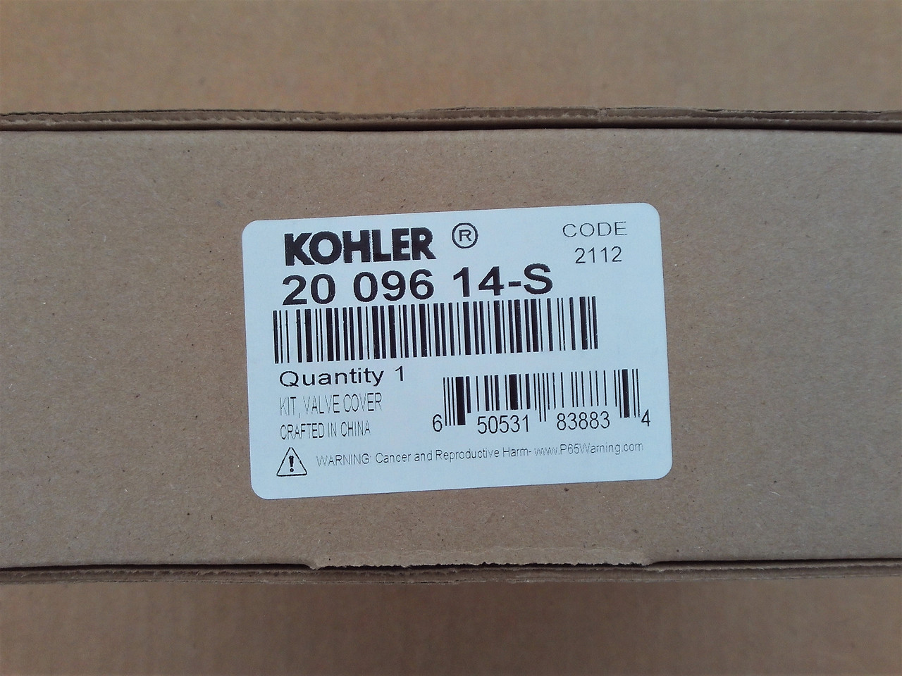 Valve Cover for Kohler SV470, SV480, SV530, SV540, SV590, SV600, 2009607S, 2009614S, 20 096 07-S, 20 096 14-S, includes gasket