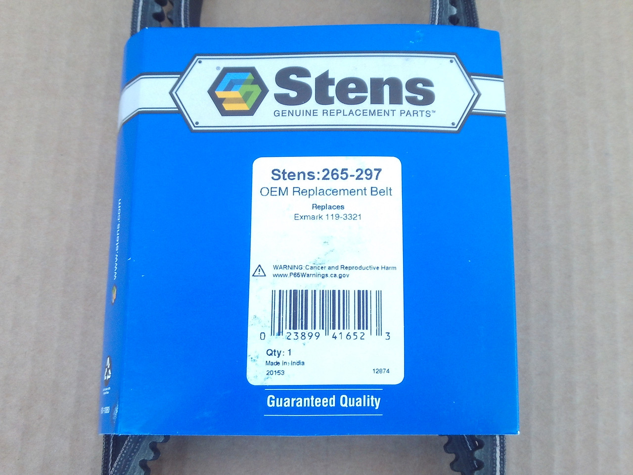 Pump Belt for Toro TimeCutter ZS5000, SS5000, SS5060, MX5060, 1193321, 119-3321