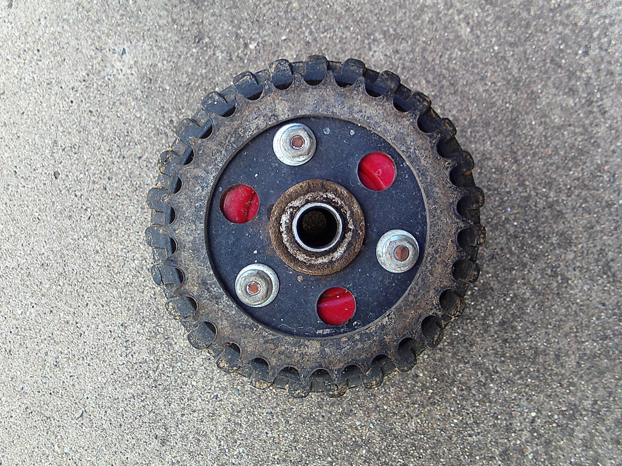 Mclane Drive Tires 1035 with Sprocket 1038 USED ASSEMBLY