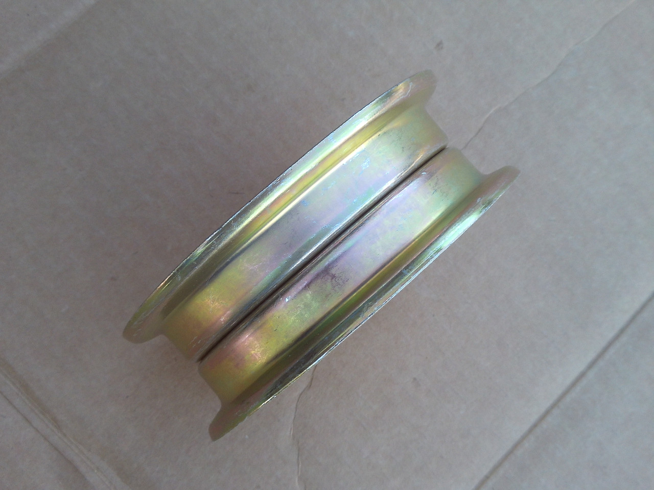 Deck Idler Pulley for Poulan Pro 461ZX 46" Cut 539112196 539131148 539132728 589766101 589766102 ID: 5/8" OD: 5-7/8" Height: 2"