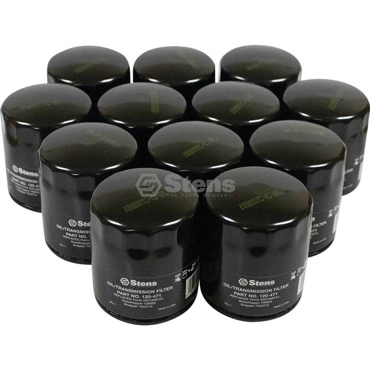 Transmission Oil Filters for Gehl SL3610, SL3615, 78853 Oil filter shop pack of 12, Made In USA