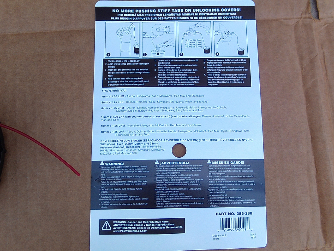 String Trimmer Head for Husqvarna 322L 322R 323L 323R 324LX 324RX 325L 325LX 325R 325RJX 325RX 326L 326LDX 326LX 326RJX 326RX 335LS