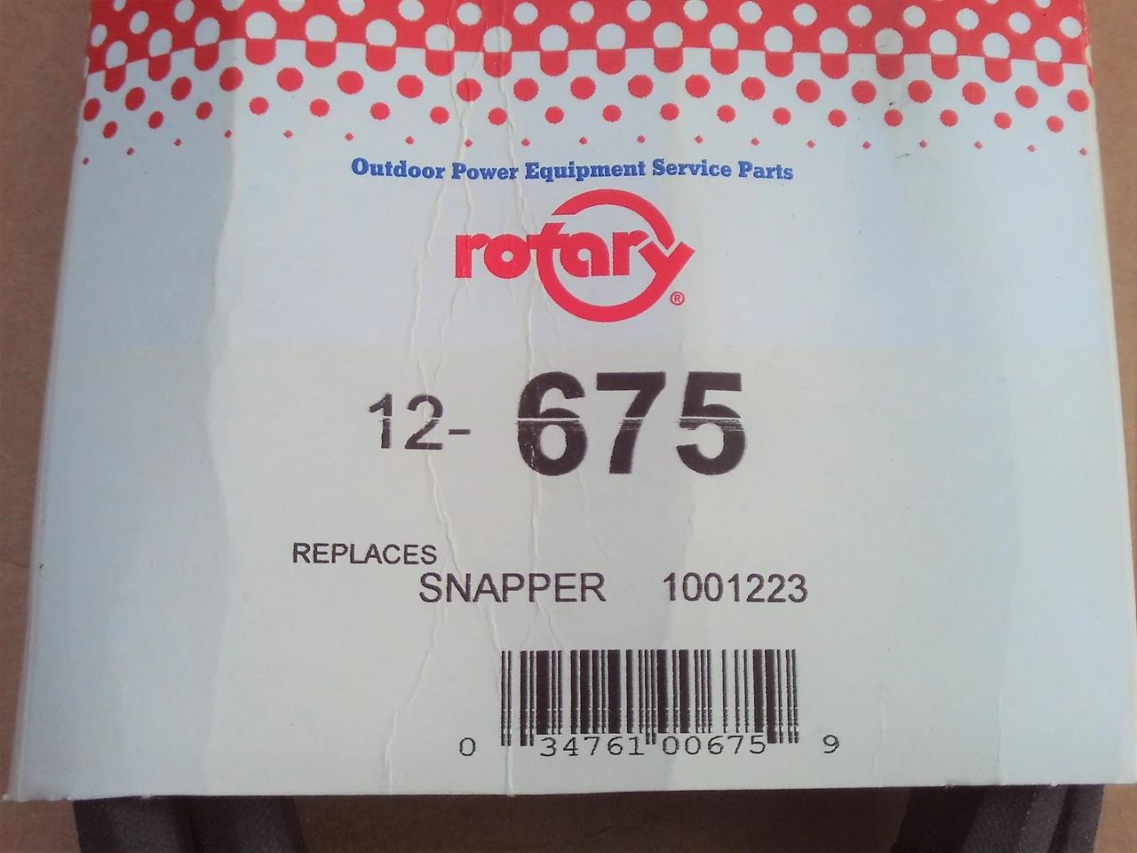 Deck Belt for Snapper 1-8236 2-2252 7018236 7022252 7022252YP 128598 2314178 25" 26" 28" 30" 33" Cut