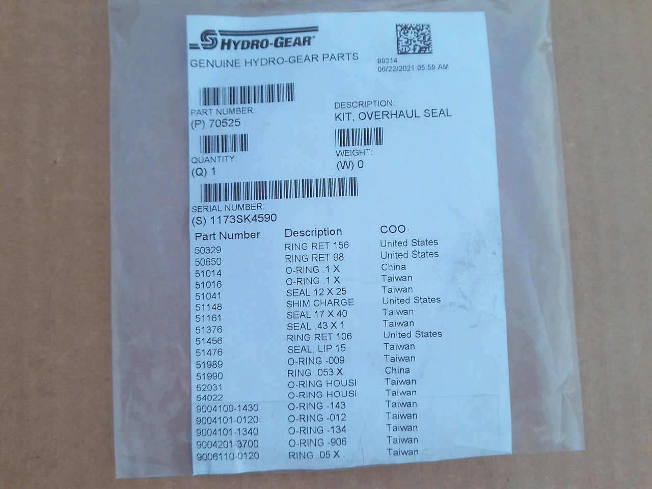 Kit De Joints De Révision De Pompe Avec Joint 105-6184 Pour Tondeuse - Foto 5