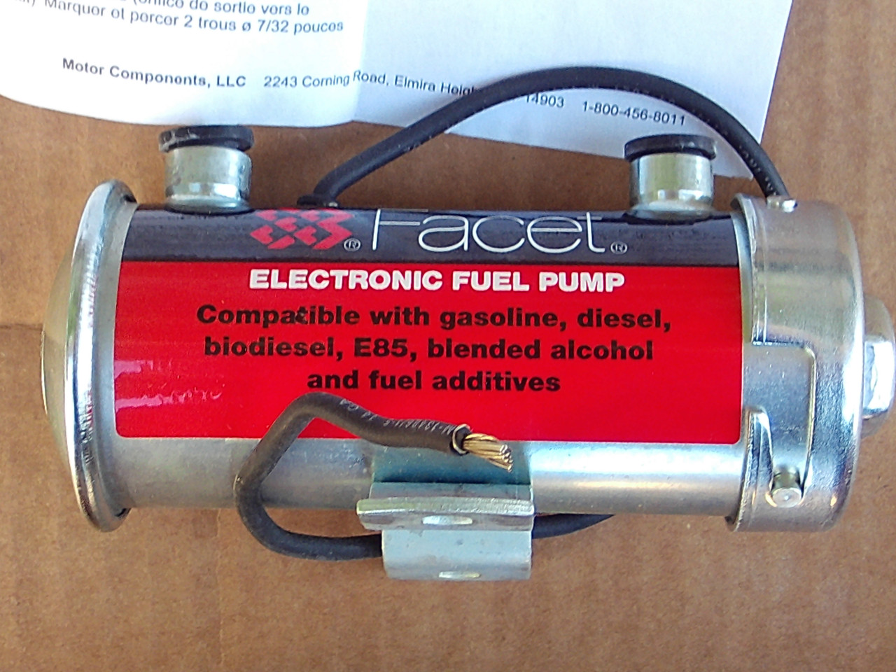 Electric Fuel Pump for Bobcat 6516343