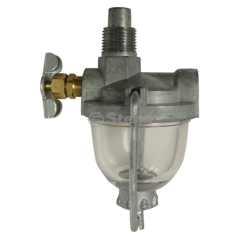 Glass Gas Fuel Filter Sediment Bowl Assembly for John Deere 420 430 440 1010 320 330 40 M AM3100T AT326991