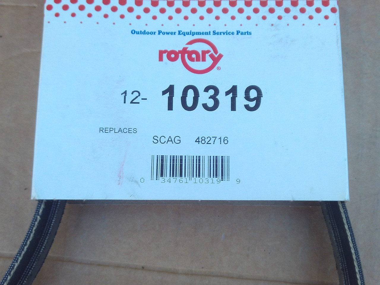 Drive Belt for Scag STC STWC 482531 482716