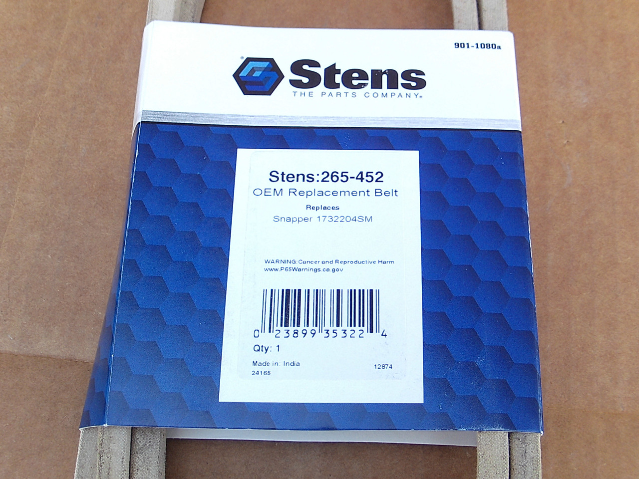 Rasenmäher Ersatz-V-Riemen 1,3 Cm X 91,44 Cm – Für Simplicity 1732204 Und Snapper 1732204SM