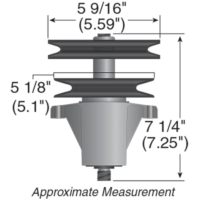 Deck Spindle for MTD LT5 RT99 46