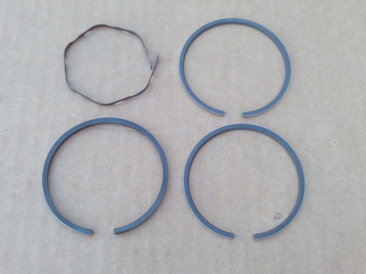 Piston Rings for Tecumseh H30, H35, Craftsman 28987, +010 Over Size