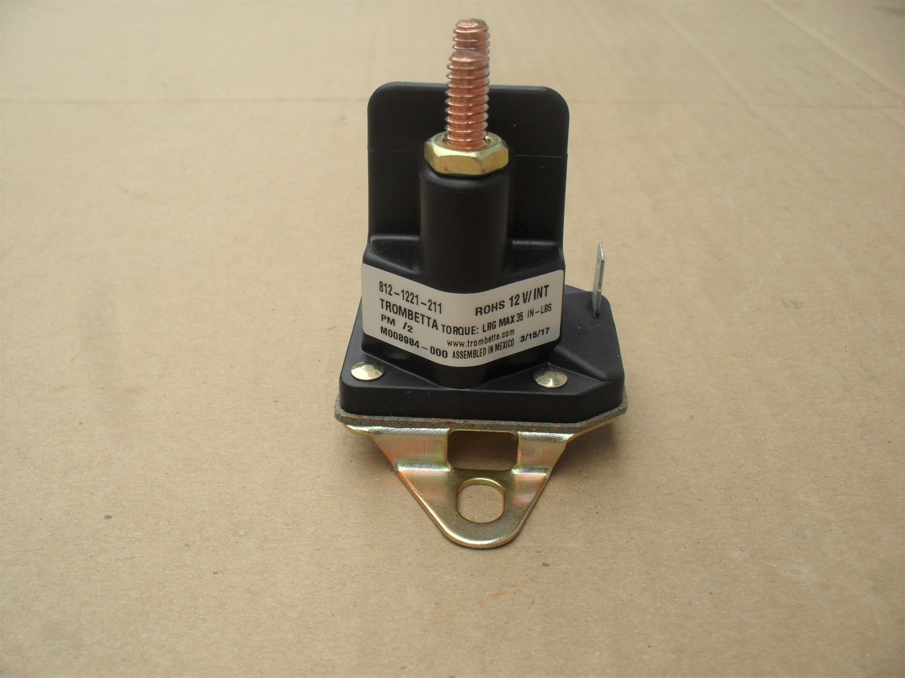 Starter Solenoid for Snapper 1-8817, 7075671, 7075671YP, 75671