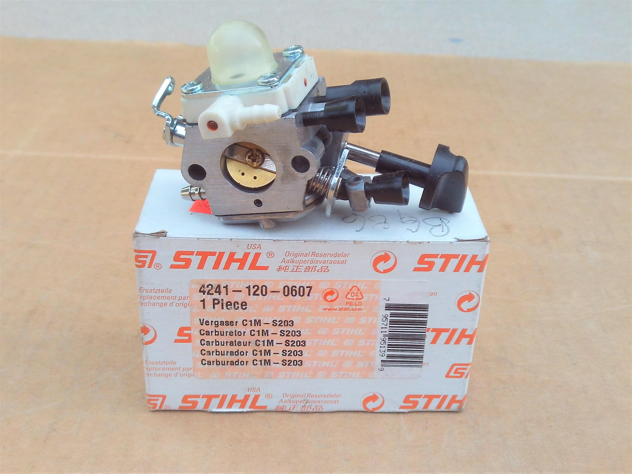 Stihl BG56, BG86, SH56, SH86 Blower Carburetor 42411200607, 4241-120-0607