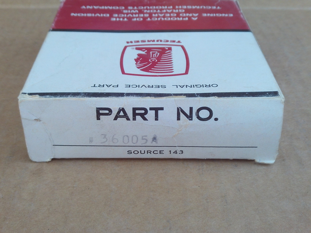 Tecumseh VLV40 VLV40A VLV126A Breather Cover with Gasket 36005 36005A