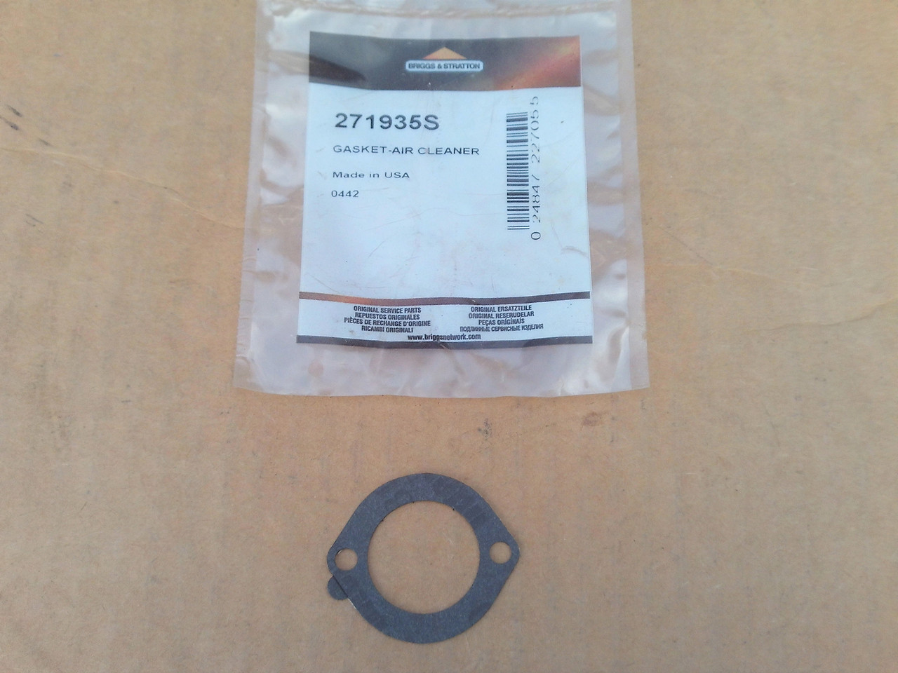 Briggs and Stratton Air Cleaner Gasket 271935 271935S &