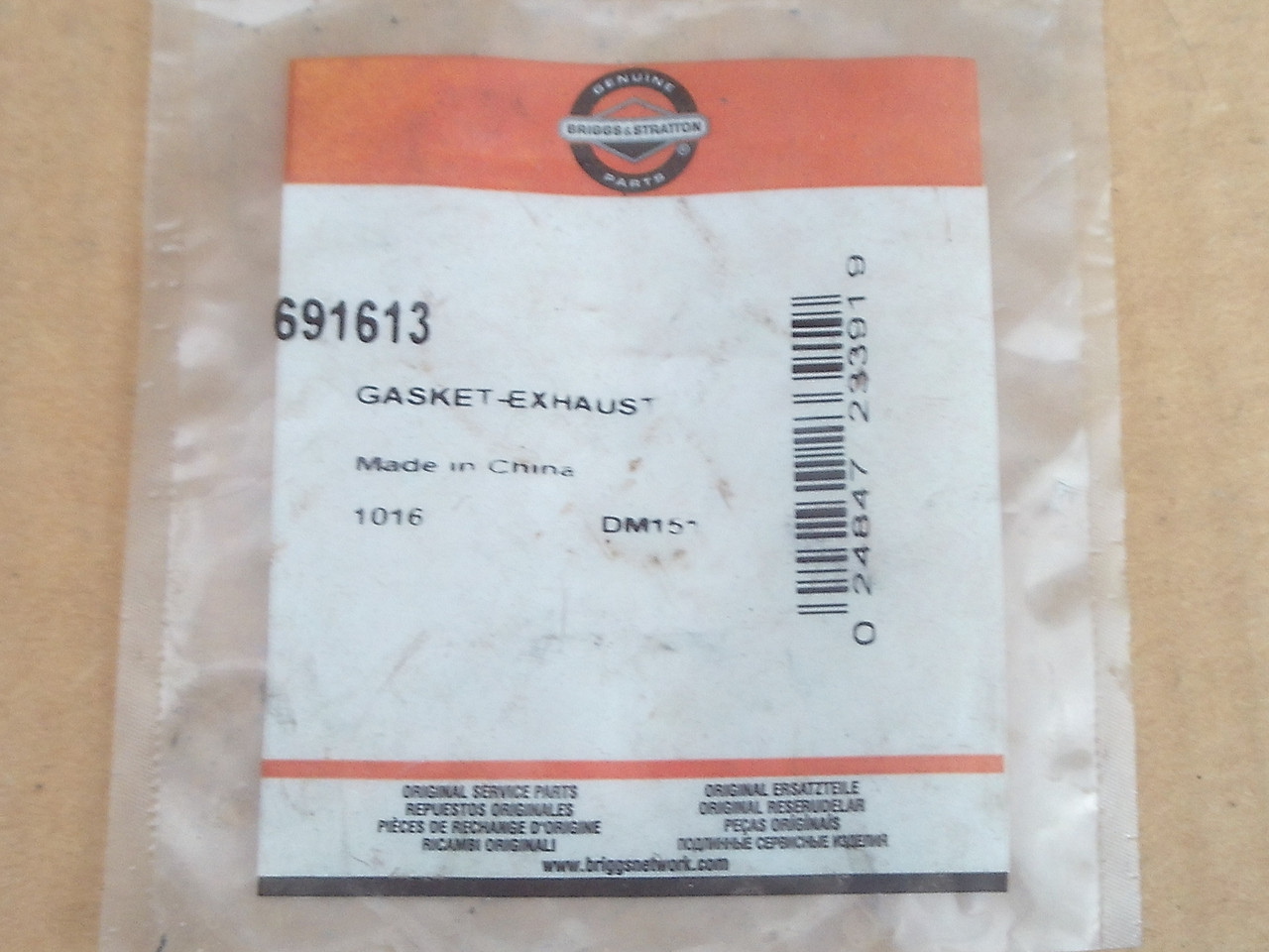 Briggs Und Stratton 691613 Dichtung Auspuff – Original-Ersatzteil Für Rasenmäher & Motoren
