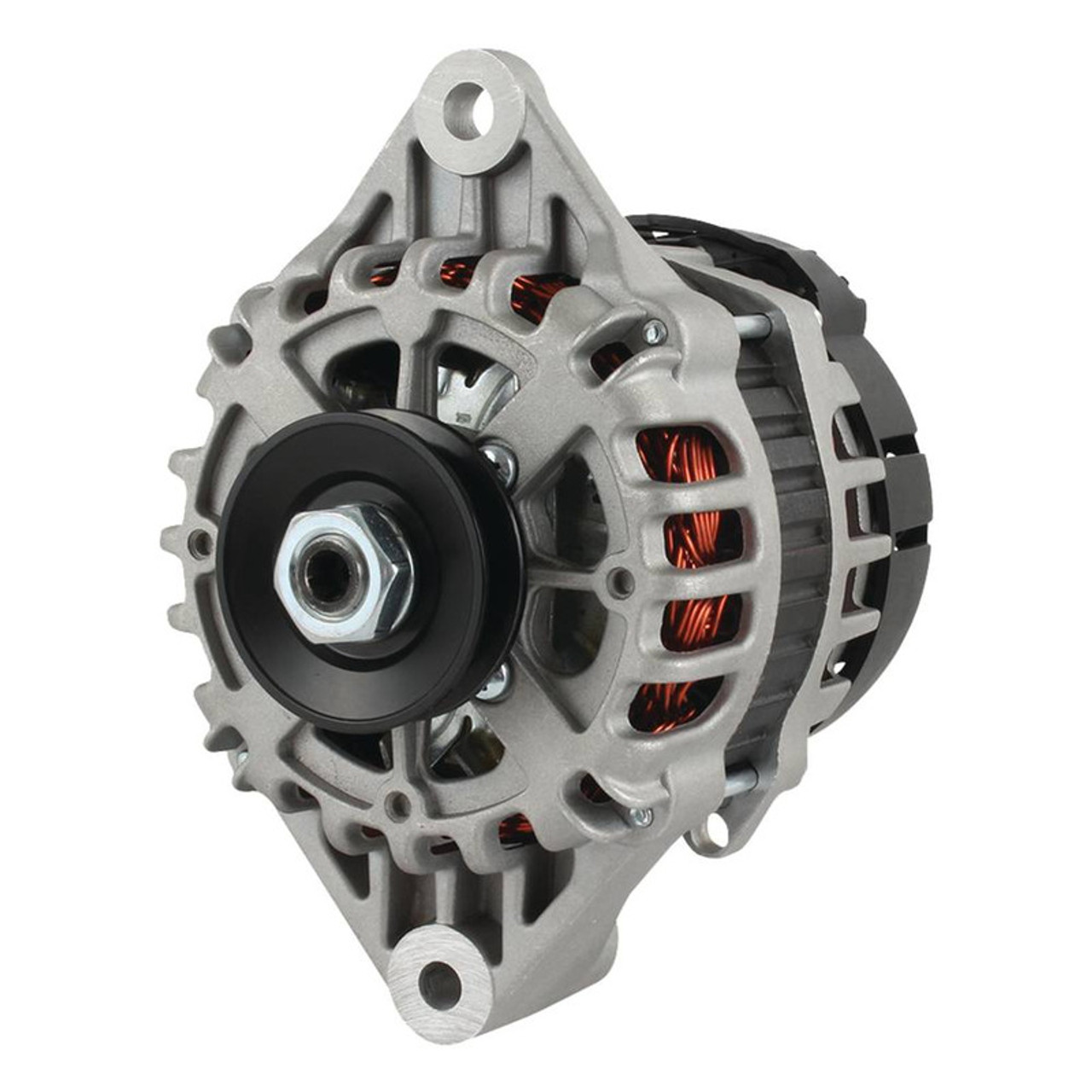 Alternator for John Deere 3032E, 3038E, 3033R, 3038R, 3039R, 3045R, 3046R, 4044M, 4049M, 4052M, 4066M, 4044R, 4049R, 4052R, 4066R, 1550, 1570, 1580, Z997R Diesel Ztrak LVA18613, LVA18613B