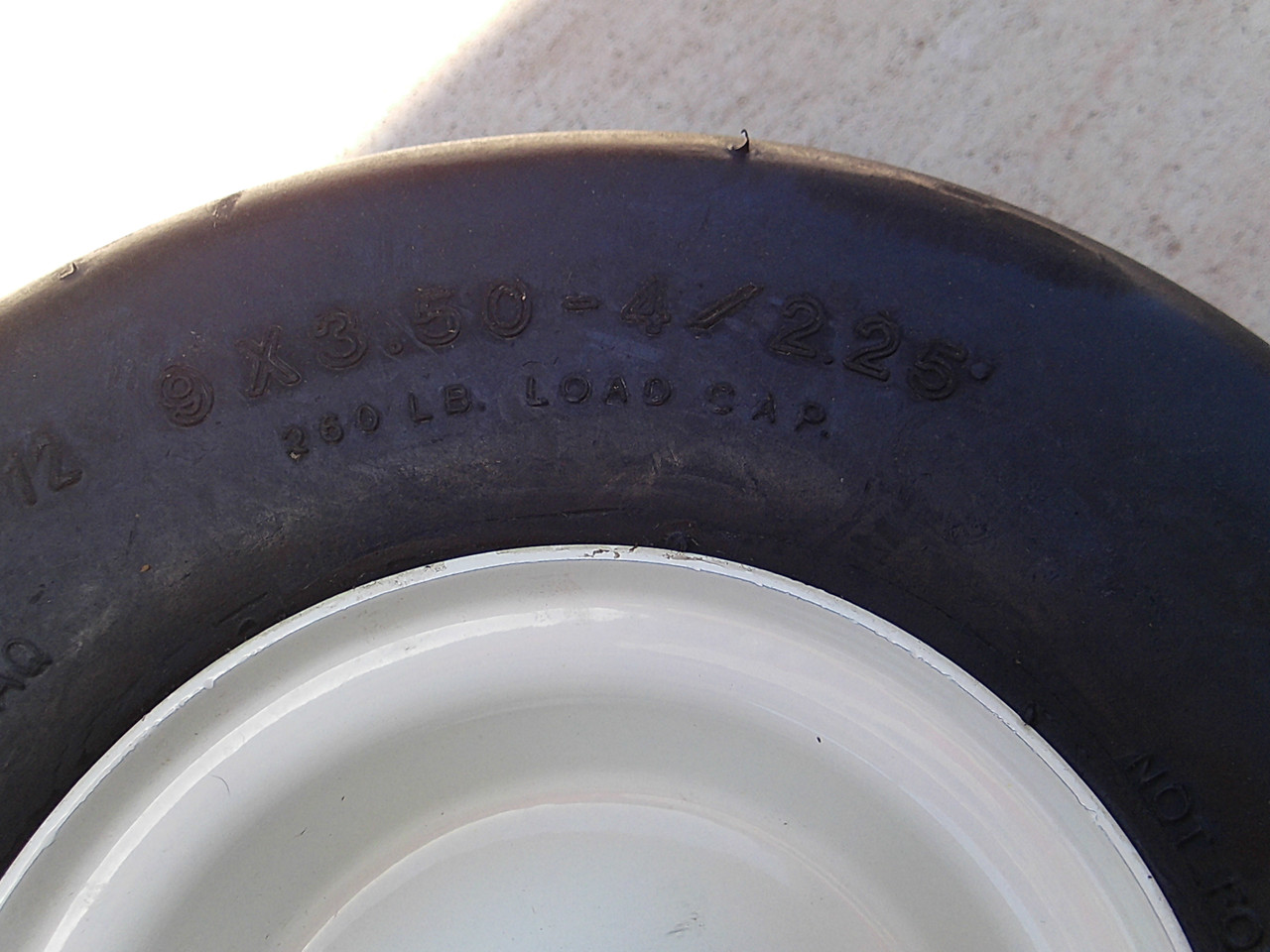 Deck Wheel for Carlisle 115935S25 457141 11-5935S2-5 Flat Proof