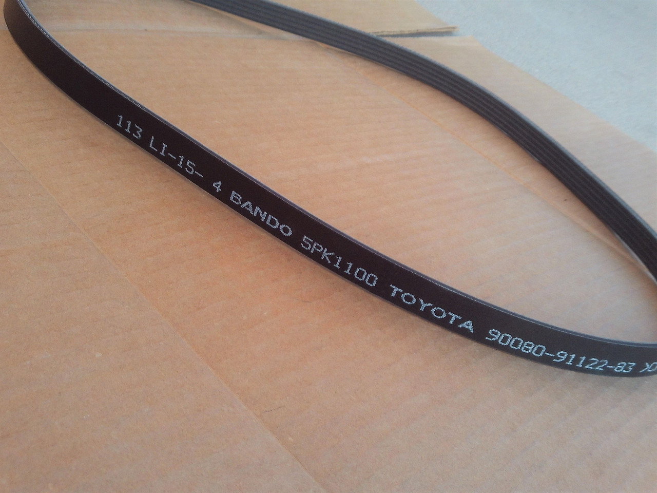 Toyota Camry 2.2, 4 Cylinder Power Steering Air Conditioning Belt 1997 1998 1999 2000 2001 3336330750 900809112283 99363-30750 90080-91122-83