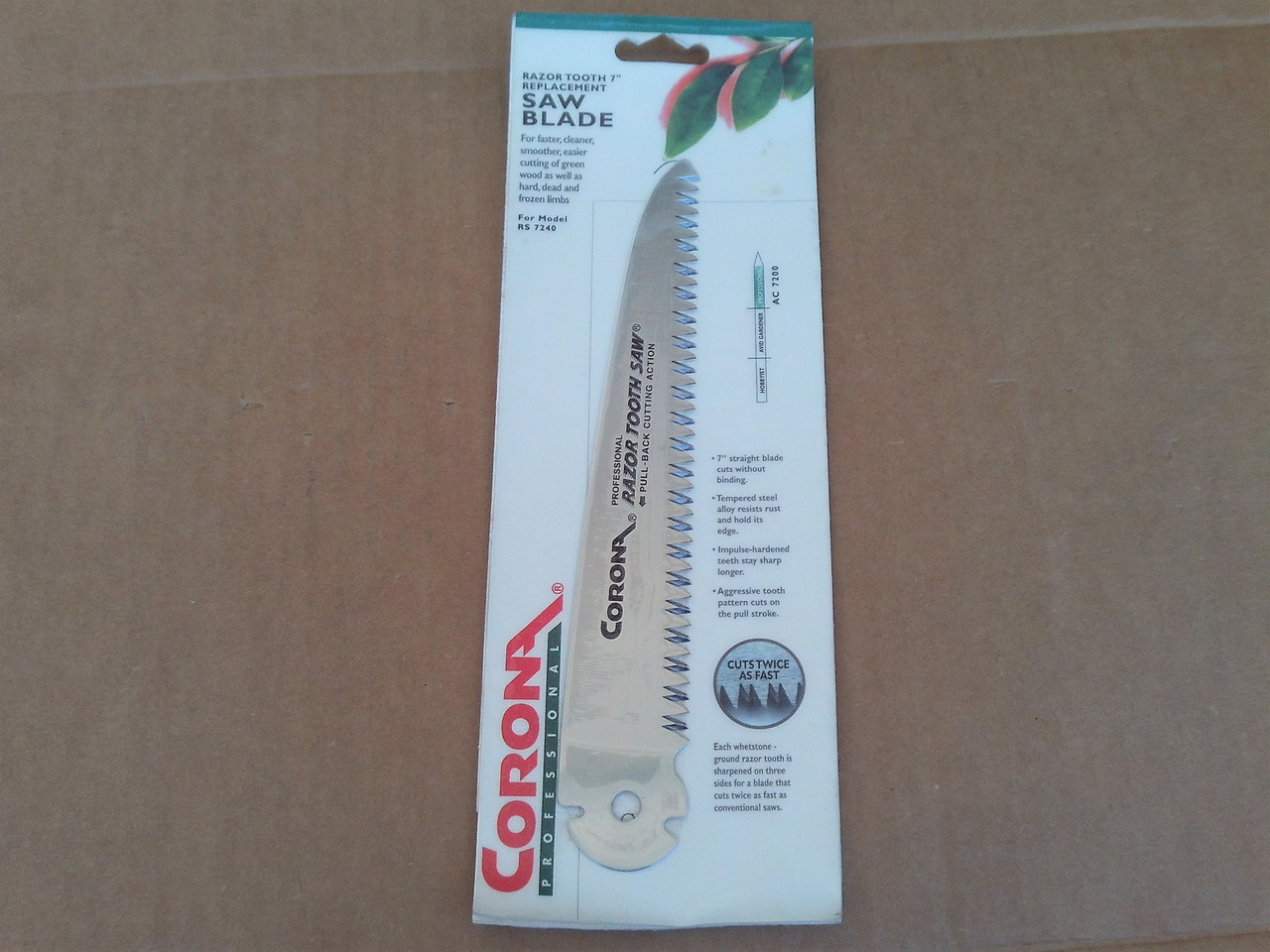 Corona Razor Tooth 7" Saw Blade for Model RS7240, AC7200