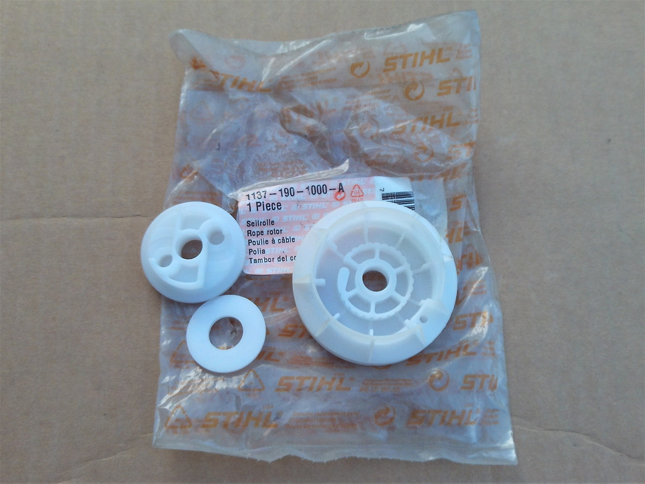 Stihl Starter Pulley Kit 1137-190-1000, 11371901000 (Does Not Include Spring)