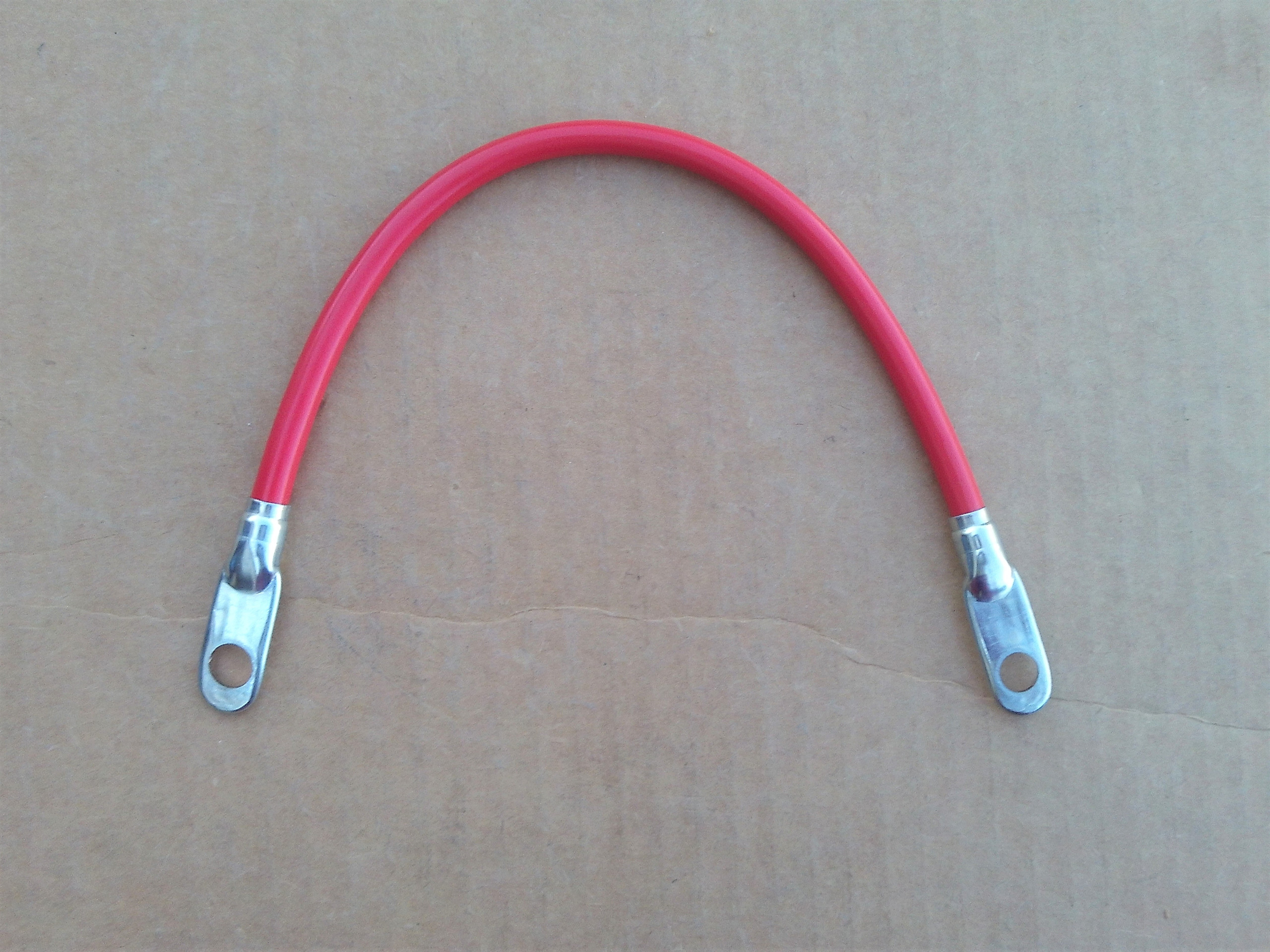 Battery Cable 12" Long for Lawn Mower 425223, Red Positive 12" Long