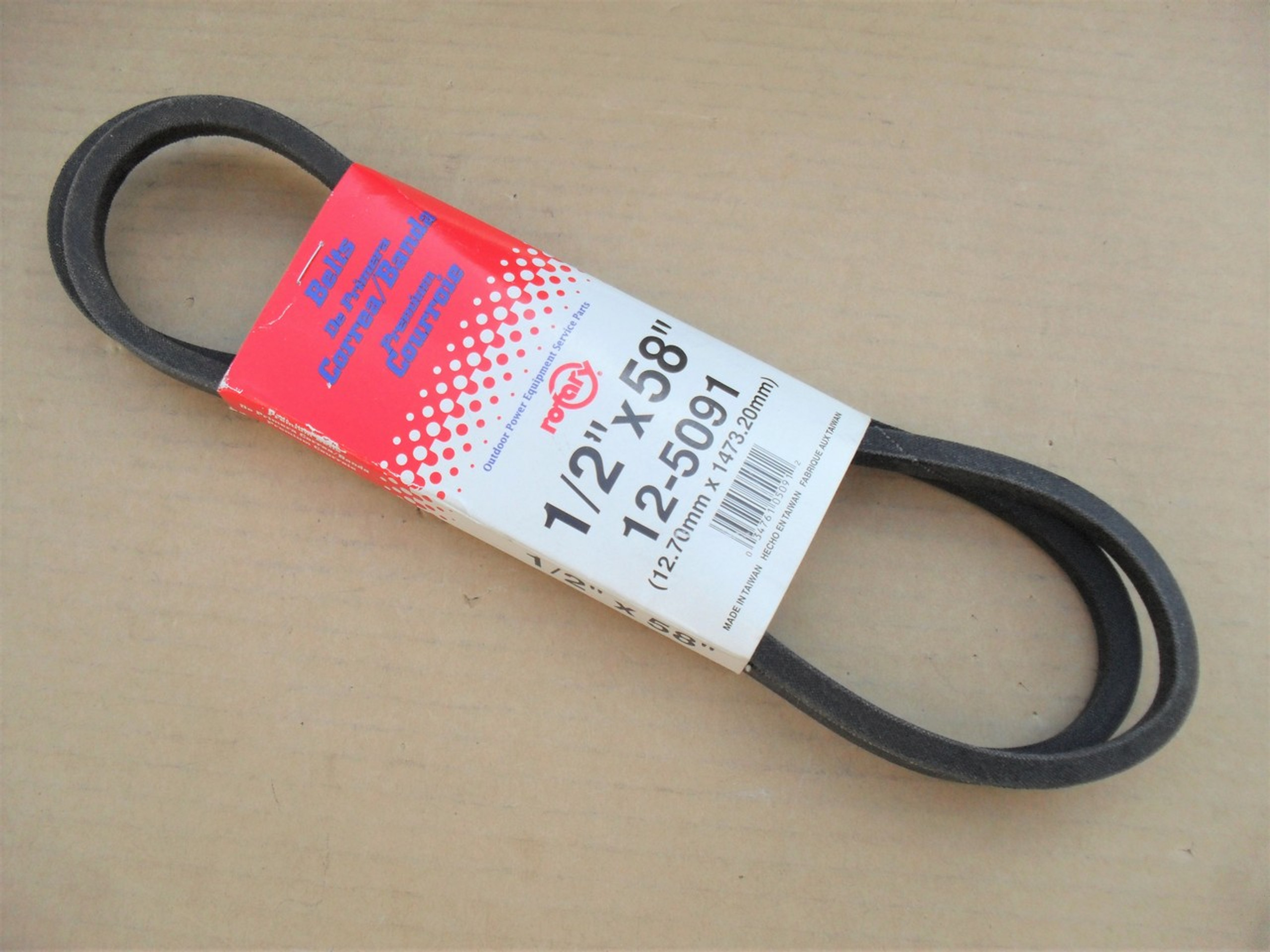 Roto Tiller Drive Belt for Cub Cadet FT24, RT65, RT65E, RT65H, 7540434