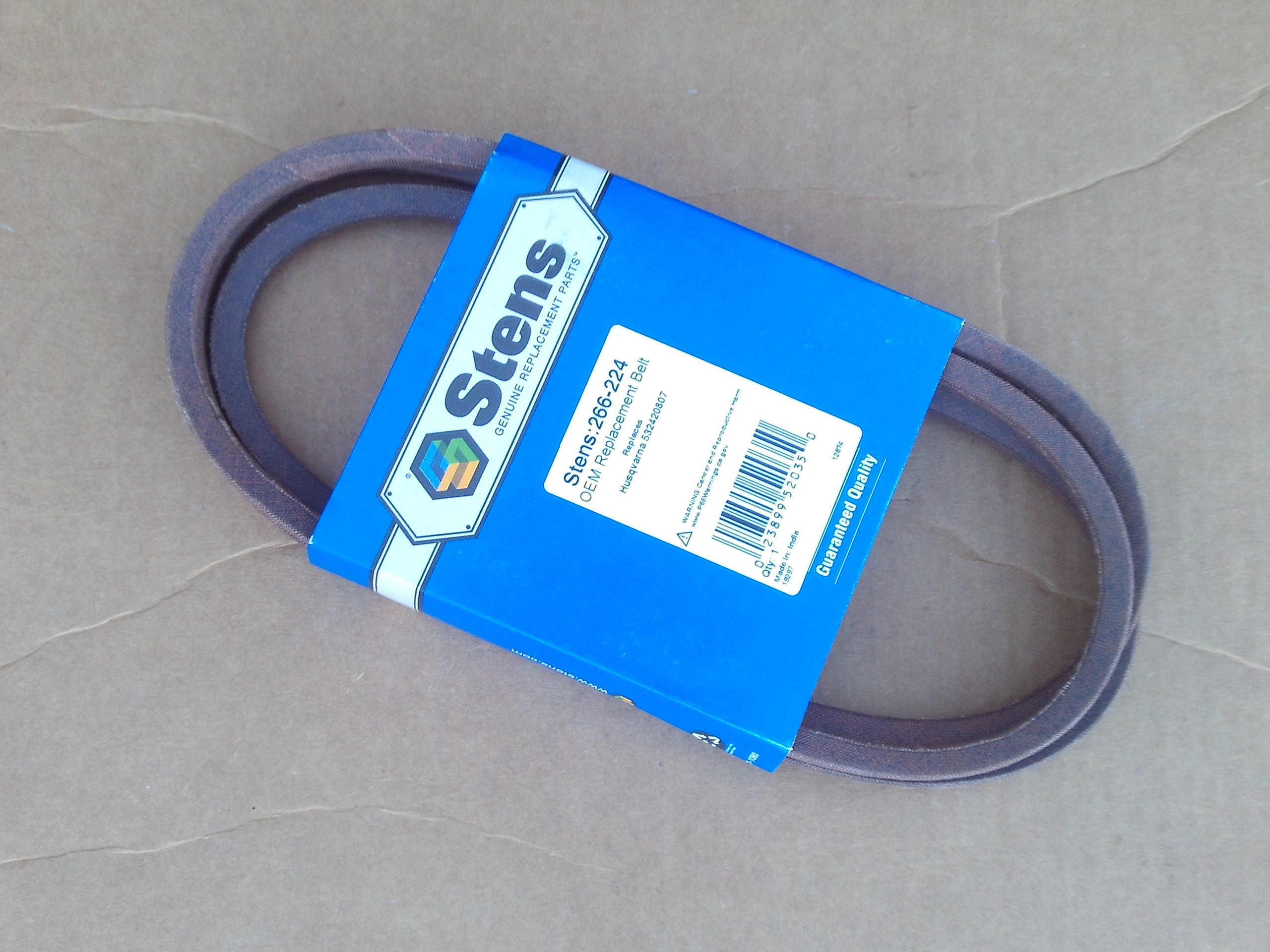 Drive Belt for Husqvarna GT52XLS, GT54LS, GTH24K54, 532420807