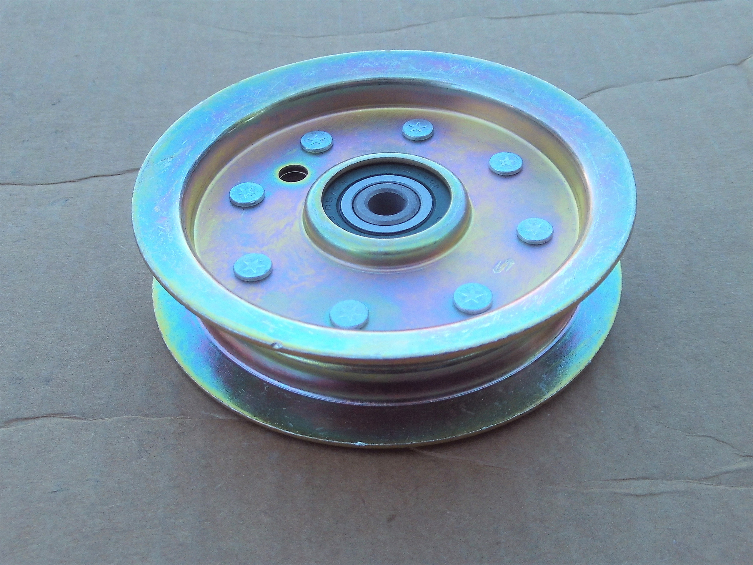 Idler Pulley for Husqvarna 539976688 Height 11/8" ID 3/8" OD 47/8"