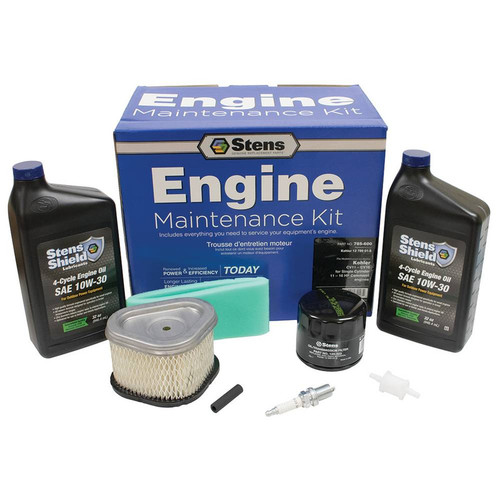 Tune Up Kit for Kohler CV11 to CV16, 11 thru 16 HP Command 1278901S, 12 789 01-S, Air Filter, Spark Plug, Fuel Filter, Oil Filter, Oil