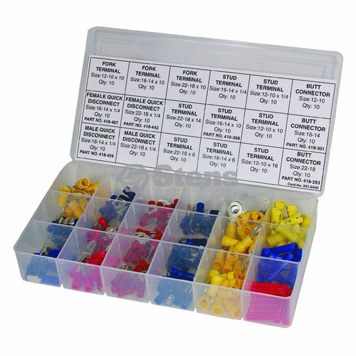 Electrical Terminal Connectors Shop pack of 180 assorted 415-364