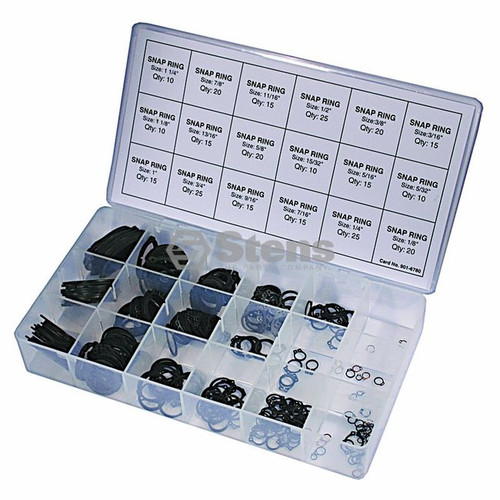 Snap Ring Kit Shop Pack of 300 Snap Rings 415-349