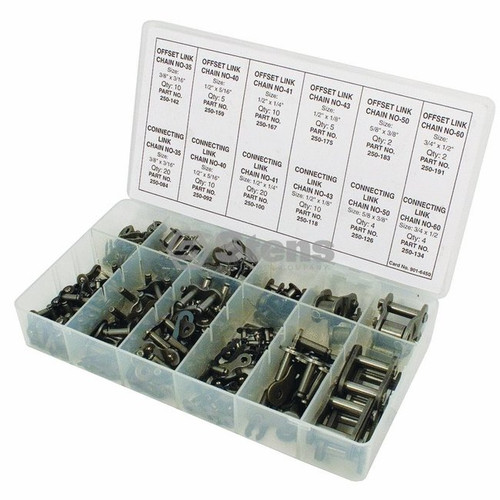 Master Link Chain Kit Shop Pack of 102 Links, 415-315